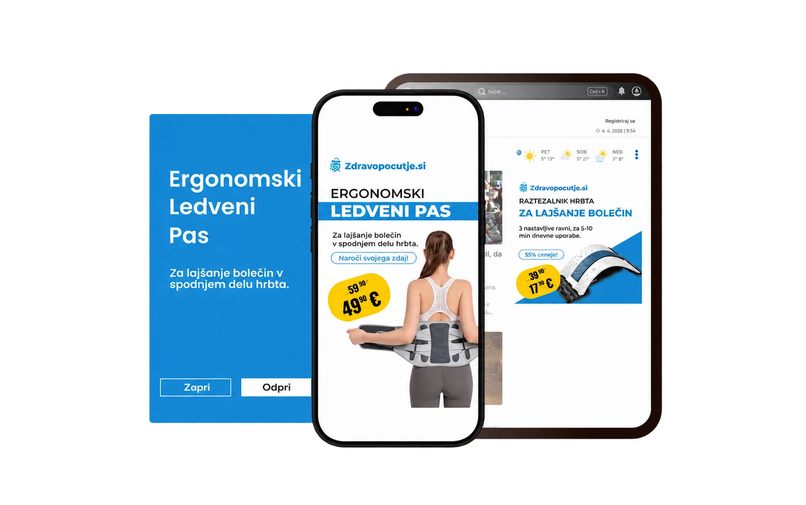 Spletno oglaševanje Google ads – primer 2