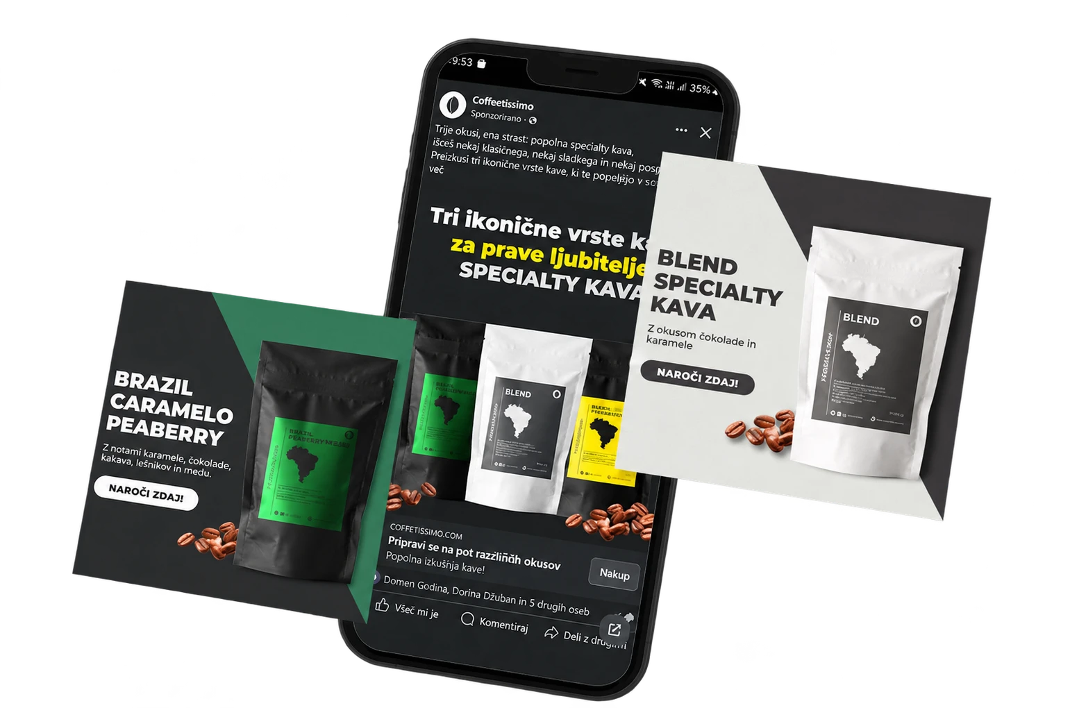 Spletno oglaševanje Facebook in Instagram – primer 3