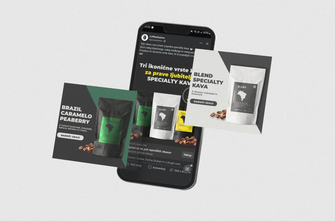 Spletno oglaševanje Facebook in Instagram – primer 3