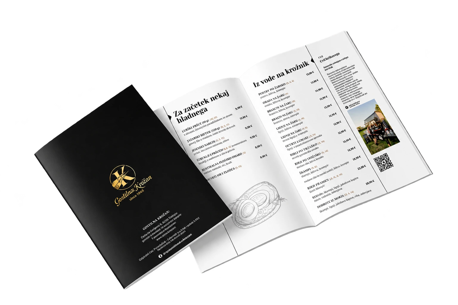 Jedilniki in jedilni listi – primer 2